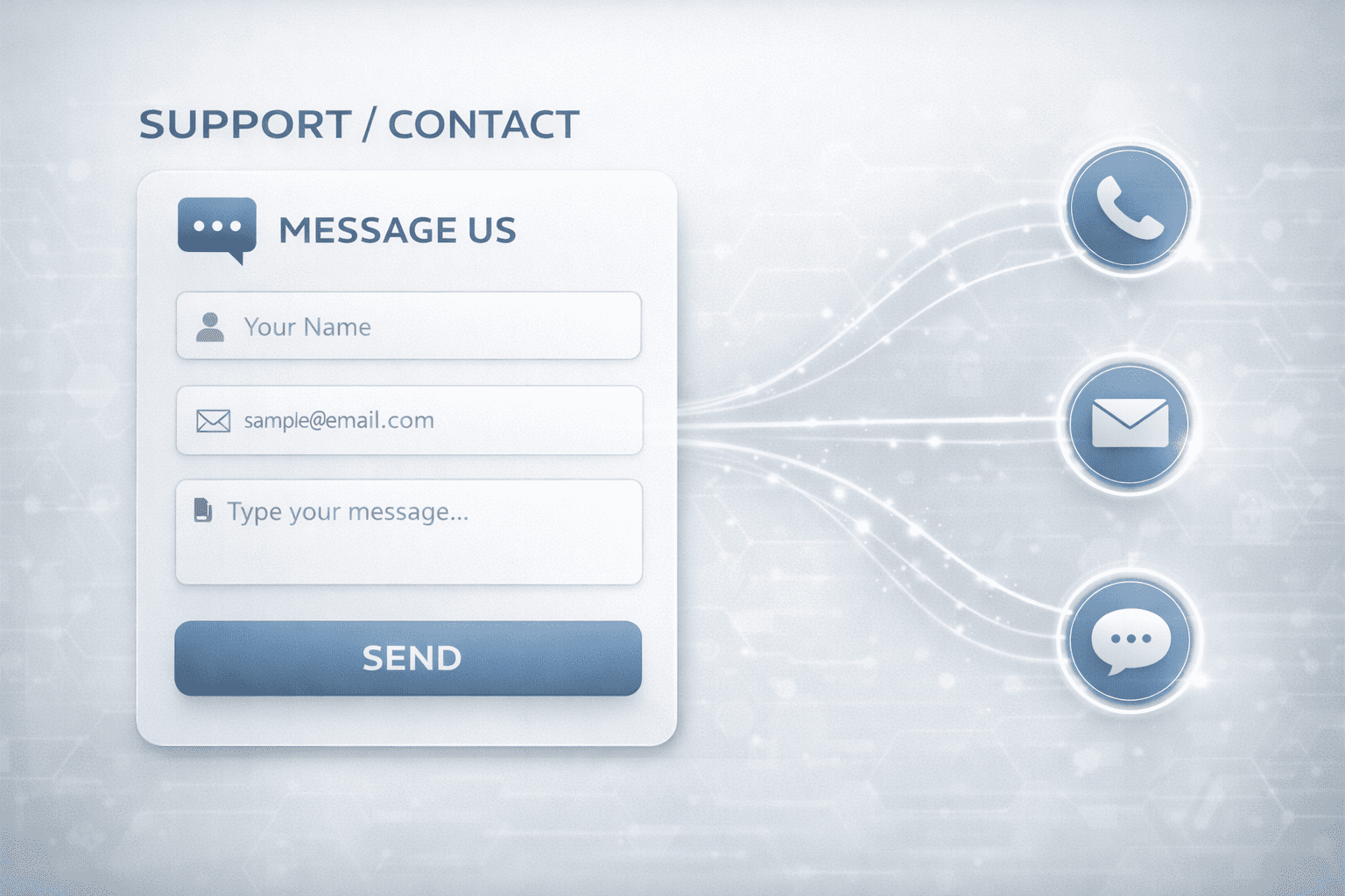 مساحة صورة صفحة التواصل