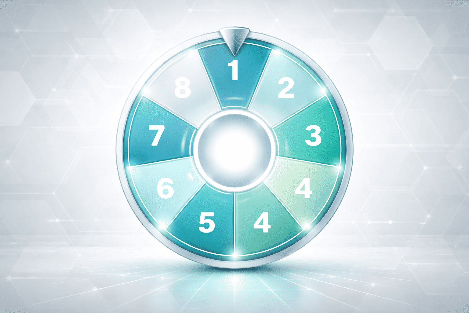 مساحة صورة لعبة عجلة الفرص الأسبوعية