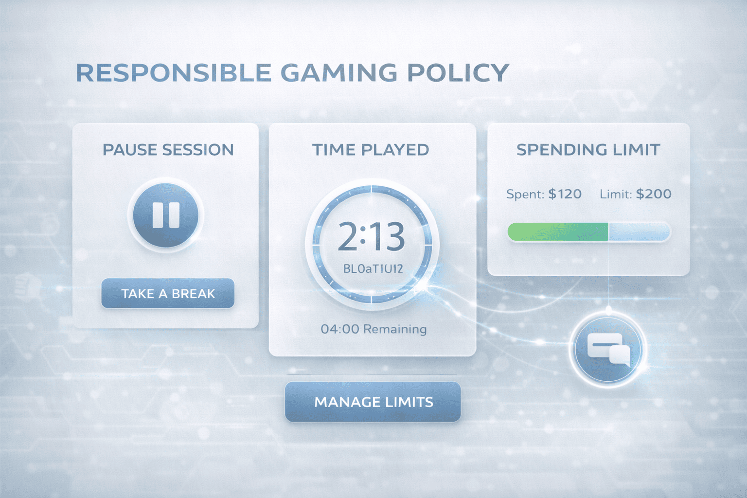 مساحة صورة توضيحية لسياسة اللعب المسؤول